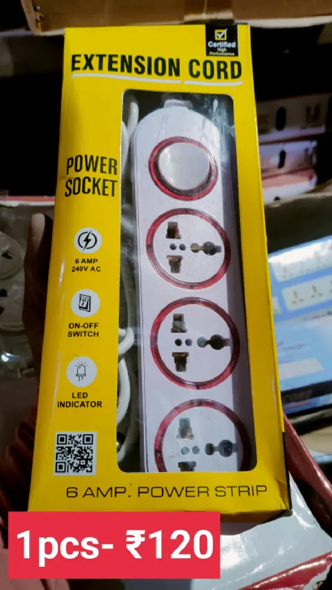 Extension Cord (4 Socket) — Extensions