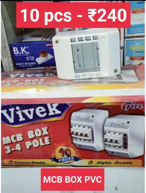 MCB Box PVC — Gang Boxes