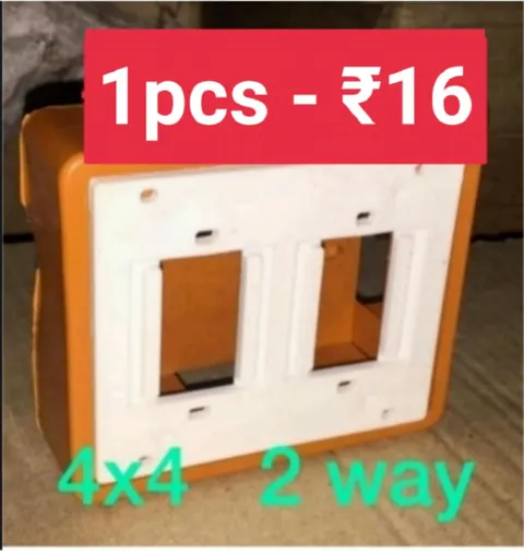 4x4 2 Way Board — Gang Boxes