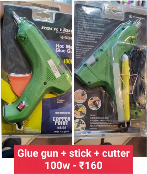 Glue Gun + Stick + Cutter 100W — Heaters