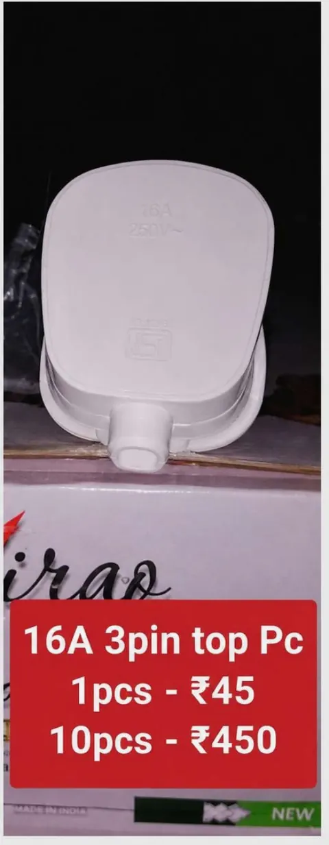 16A 3 Pin Top PC — Plugs