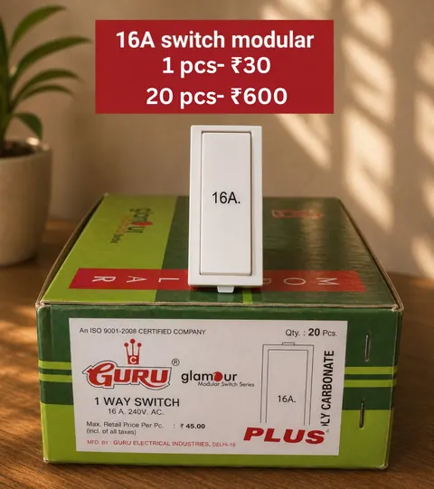 16A Switch Modular — Switches