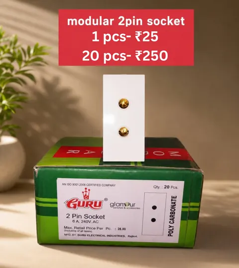 Modular 2 Pin Socket — Switches