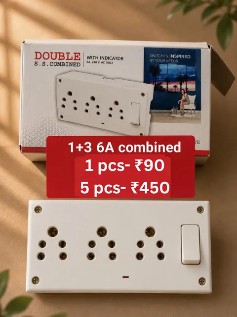 1+3 6A Combined — Switches