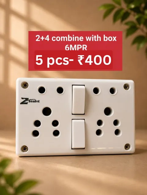 2+4 Combined with Box 6MPR — Switches