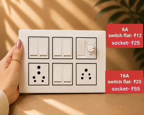 Modular Flat Switch & Socket — Switches