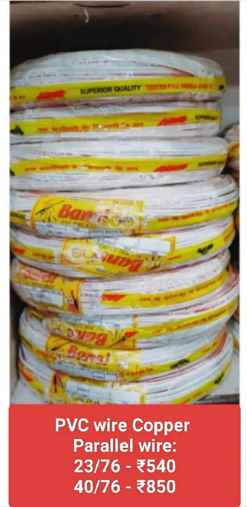 PVC Wire Copper Parallel Wire — Wires